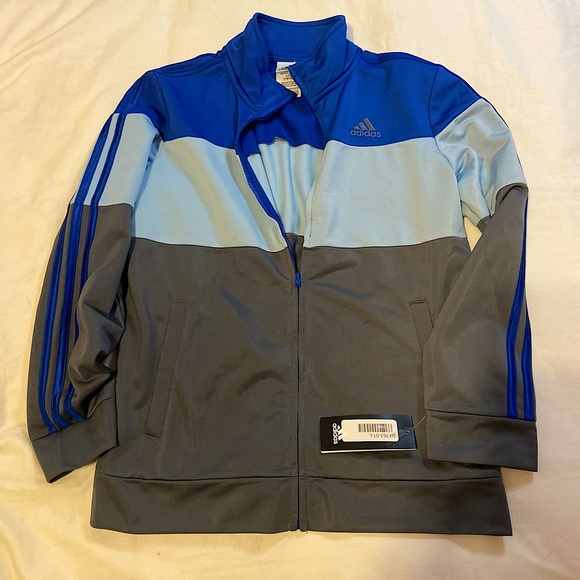 Adidas boys zip up jacket NWT - Picture 3 of 3